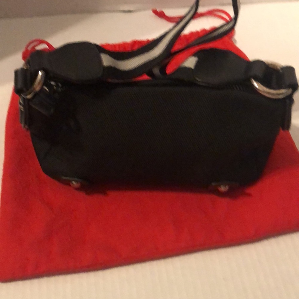 New Bally Canvas Authentic Mini Bag - Picture 2 of 9